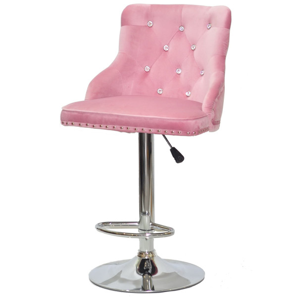 Барный стул Onder Mebli OLIMP+SV BAR CH-BASE Фрез B-1025 Бархат-1