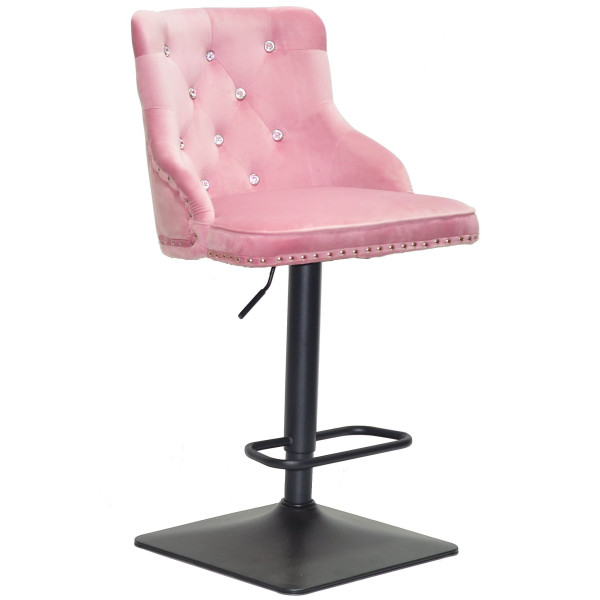 Барный стул Onder Mebli OLIMP+SV BAR 4-BK-BASE Фрез B-1025 Бархат-0