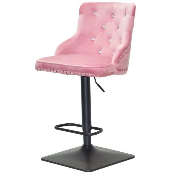 Барный стул Onder Mebli OLIMP+SV BAR 4-BK-BASE Фрез B-1025 Бархат-1