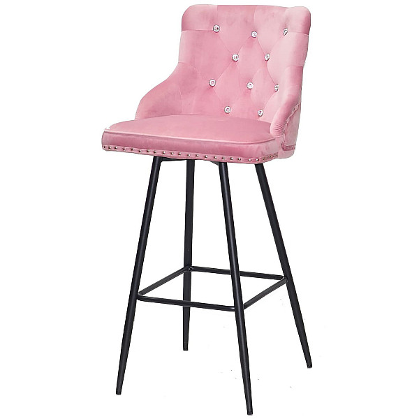 Барный стул Onder Mebli Olimp+SV BAR 75-ML Фрез B-1025 Бархат-1