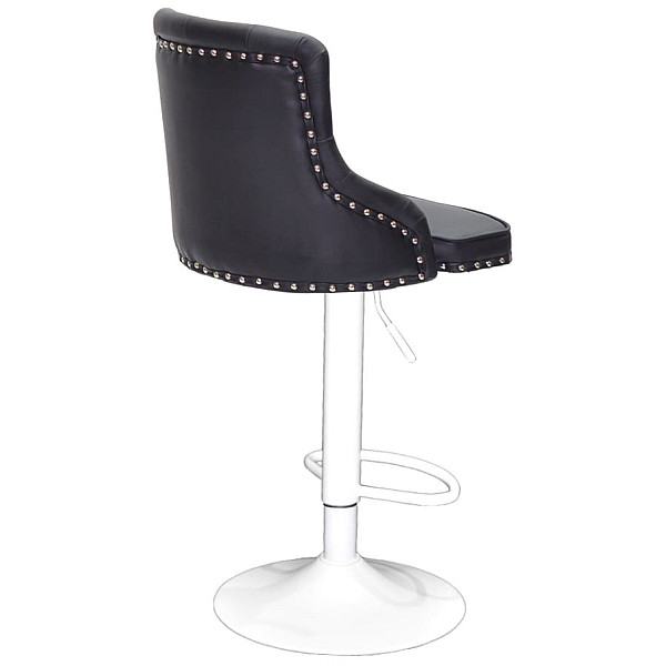 Барный стул Onder Mebli OLIMP+SV 385 BAR WT-BASE Черный Экокожа-1