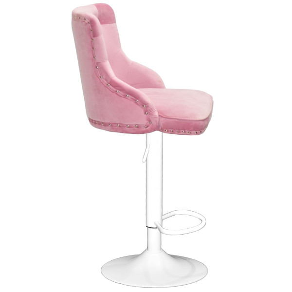 Барний стілець Onder Mebli OLIMP+SV 385 BAR WT-BASE Фрез B-1025 Оксамит-1