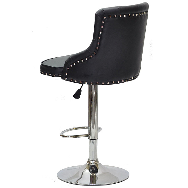 Барный стул Onder Mebli OLIMP BAR CH-BASE Черный Экокожа-3