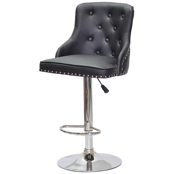 Барный стул Onder Mebli OLIMP BAR CH-BASE Черный Экокожа-2