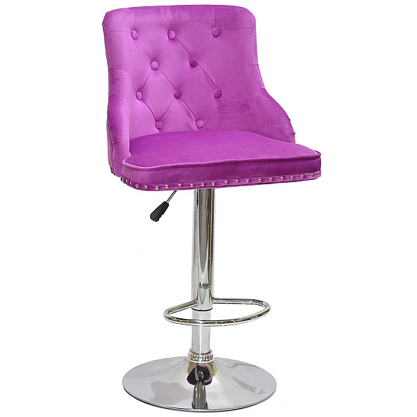 Барный стул Onder Mebli OLIMP BAR CH-BASE Сирень B-1022 Бархат-0