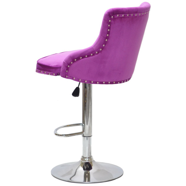 Барный стул Onder Mebli OLIMP BAR CH-BASE Сирень B-1022 Бархат-3