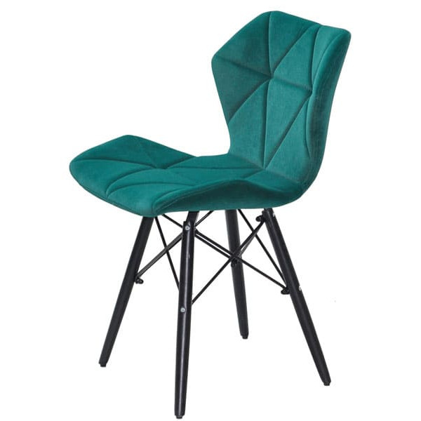 Стул Onder Mebli Greg BK Зеленый B-1003 Бархат-2