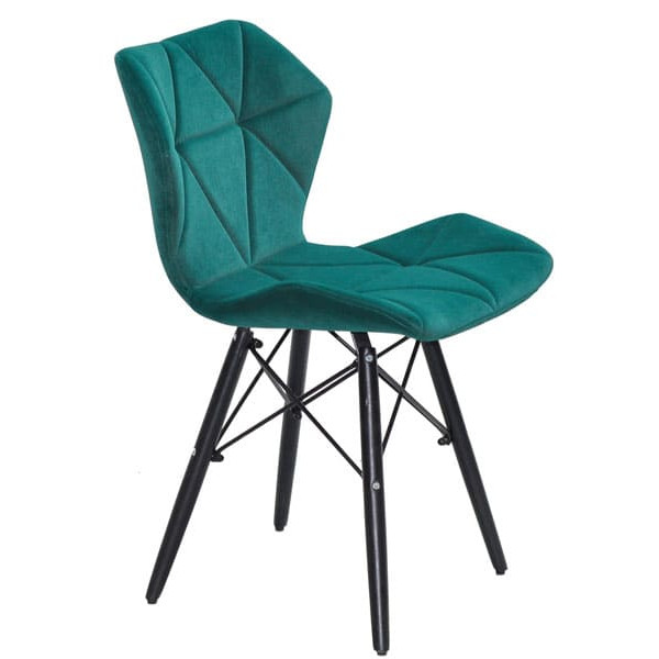 Стул Onder Mebli Greg BK Зеленый B-1003 Бархат-3