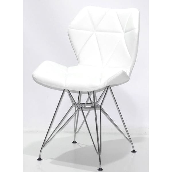 Стілець Onder Mebli Greg CH-ML Білий Екошкіра-1