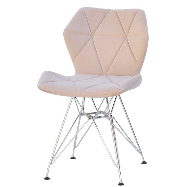 Стілець Onder Mebli Greg CH-ML Бежевий B-1005 Оксамит-1