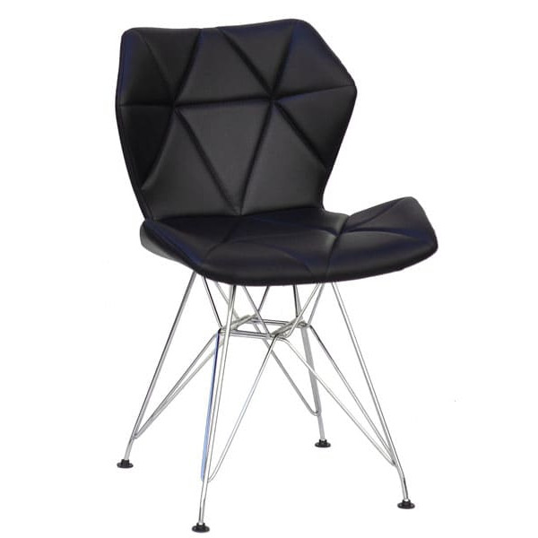 Стул Onder Mebli Greg CH-ML Черный Экокожа-0