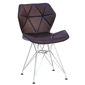 Стілець Onder Mebli Greg CH-ML Коричневий 1015 Екошкіра