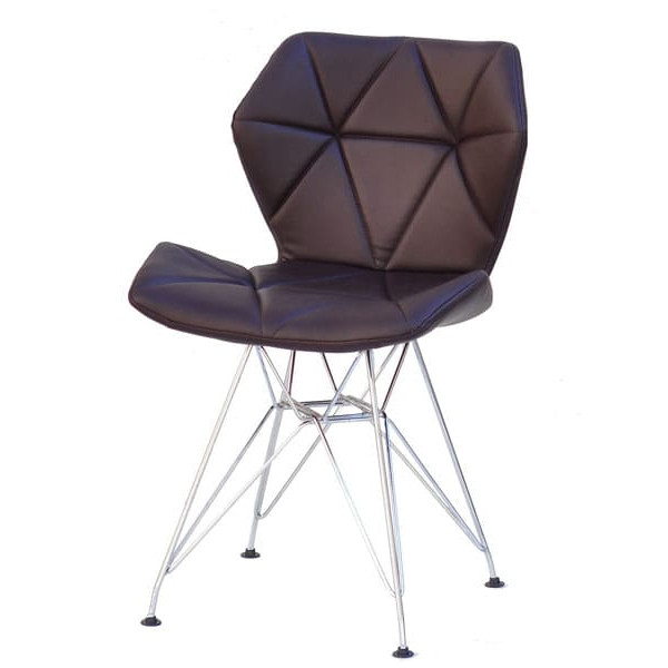 Стул Onder Mebli Greg CH-ML Коричневый 1015 Экокожа-1