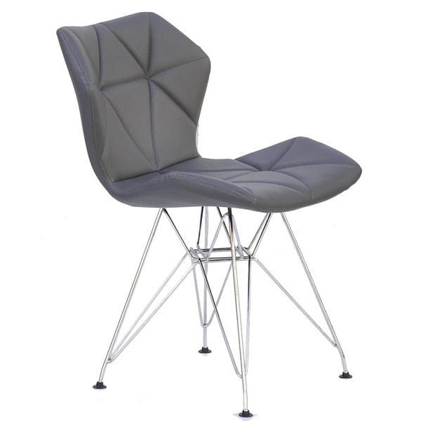 Стілець Onder Mebli Greg CH-ML Сірий 1001-2