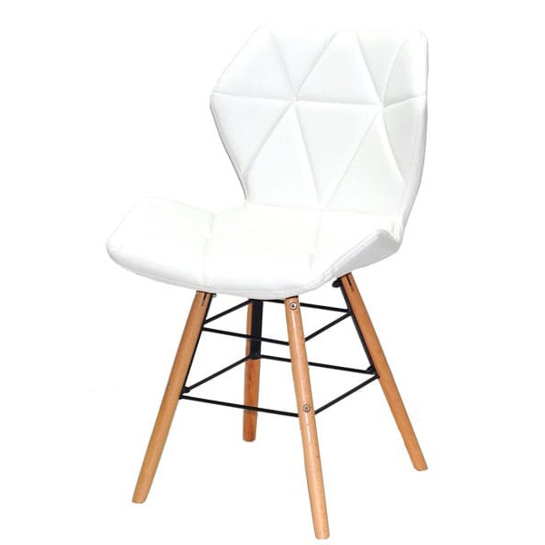 Стул Onder Mebli Greg Q Белый Экокожа-1