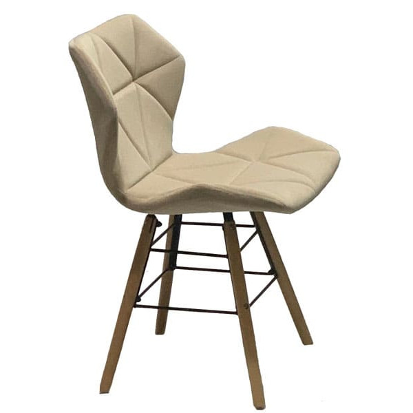 Стілець Onder Mebli Greg Q Бежевий B-1005 Оксамит-2