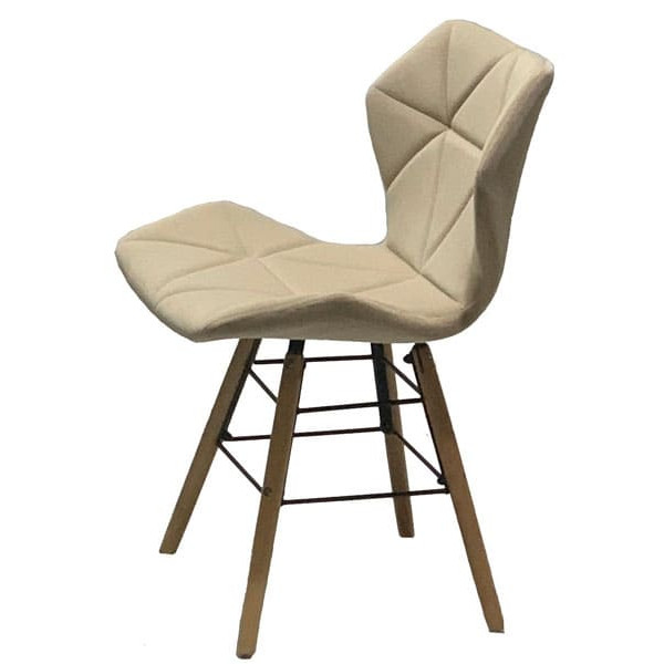 Стілець Onder Mebli Greg Q Бежевий B-1005 Оксамит-3