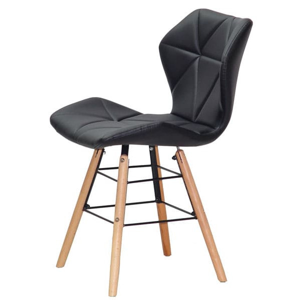 Стул Onder Mebli Greg Q Черный Экокожа-3