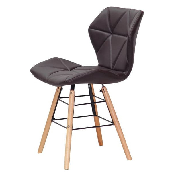 Стул Onder Mebli Greg Q Коричневый 1015 Экокожа-2