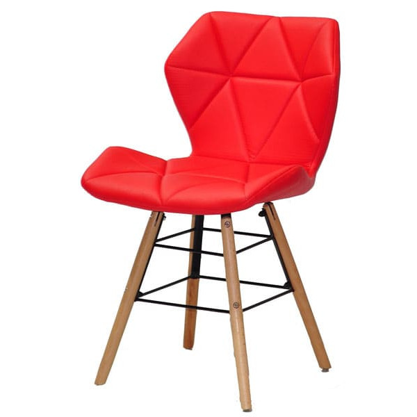 Стул Onder Mebli Greg Q Красный 1007 Экокожа-1