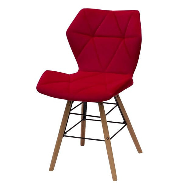 Стул Onder Mebli Greg Q Красный B-1016 Бархат-1