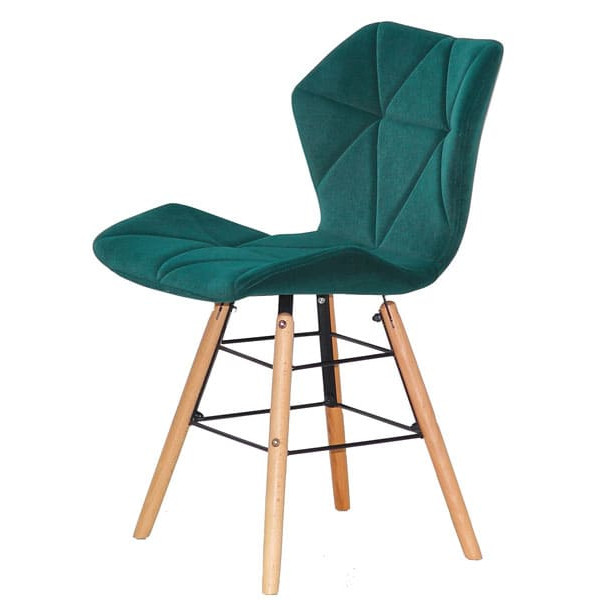 Стілець Onder Mebli Greg Q Зелений B-1003 Оксамит-3
