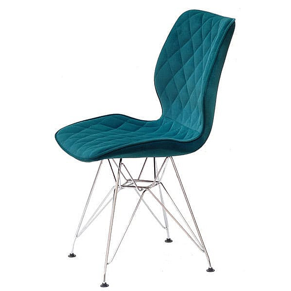 Стілець Onder Mebli Nolan CH-ML Зелений B-1003 Оксамит-3