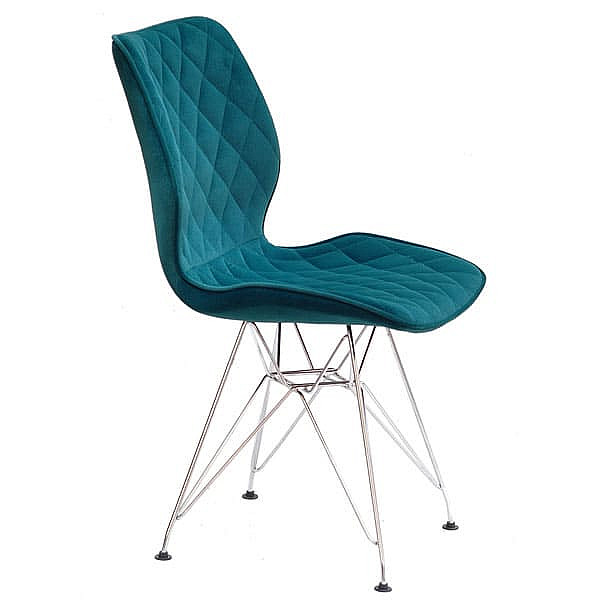 Стілець Onder Mebli Nolan CH-ML Зелений B-1003 Оксамит-2