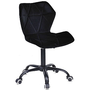 Стул Onder Mebli Torino BK-Office Черный B-1011 Бархат