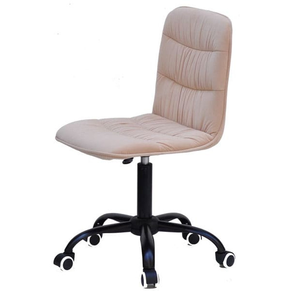 Стілець Onder Mebli Split BK-Office Бежевий B-1005 Оксамит-3