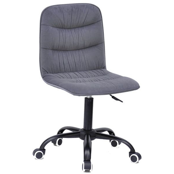 Стул Onder Mebli Split BK-Office Серый B-1004 Бархат-0