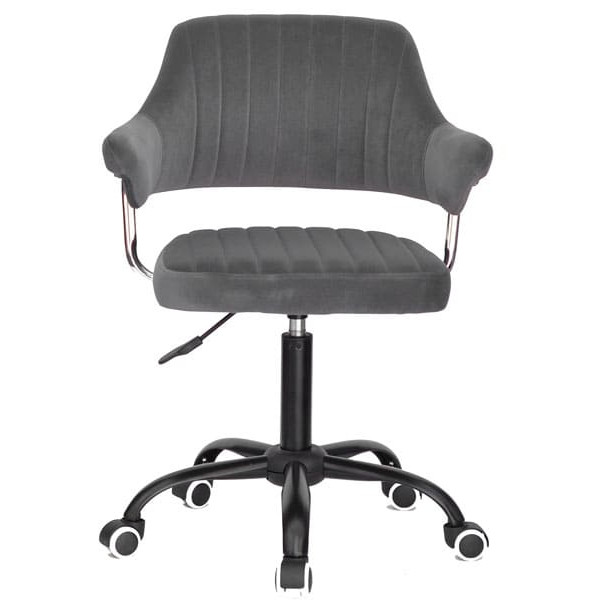 Стілець Onder Mebli Jeff BK-Office Сірий B-1004 Оксамит-0