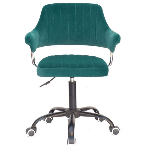 Стул Onder Mebli Jeff BK-Office Зеленый B-1003 Бархат-0