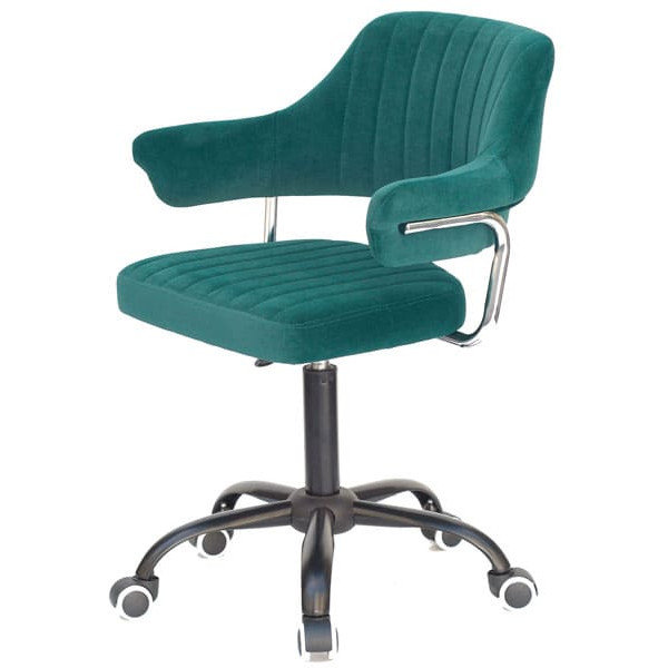 Стул Onder Mebli Jeff BK-Office Зеленый B-1003 Бархат-1