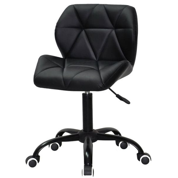 Стул Onder Mebli Set BK-Office Черный Экокожа-1