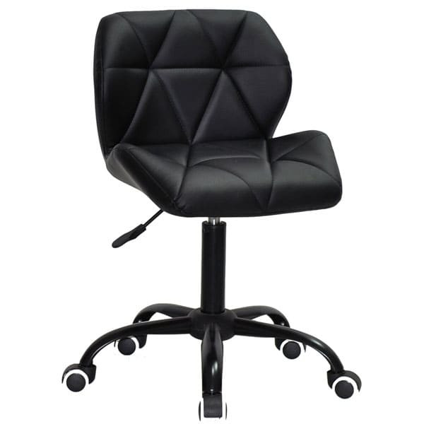 Стул Onder Mebli Set BK-Office Черный Экокожа-0