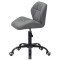 Стул Onder Mebli Set BK-Office Серый 1001 Экокожа-2-thumb