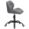Стул Onder Mebli Set BK-Office Серый 1001 Экокожа-3-thumb