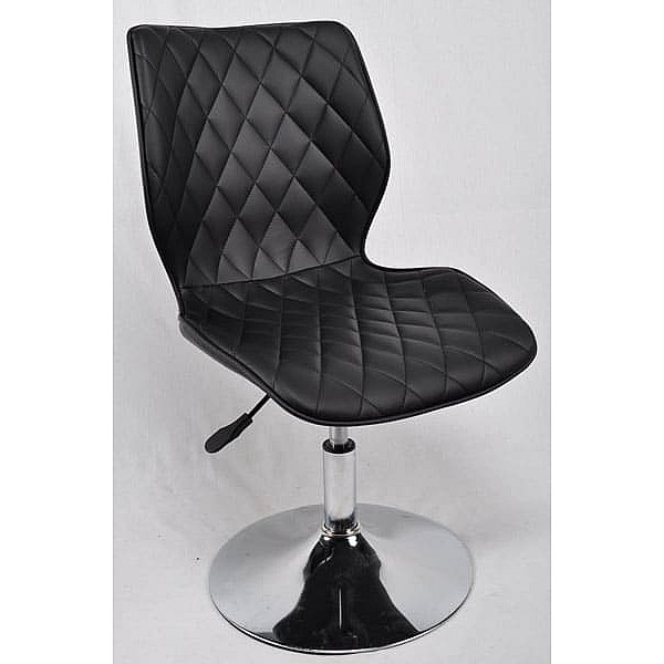 Стілець Onder Mebli Toni CH-BASE Чорний Екошкіра-0