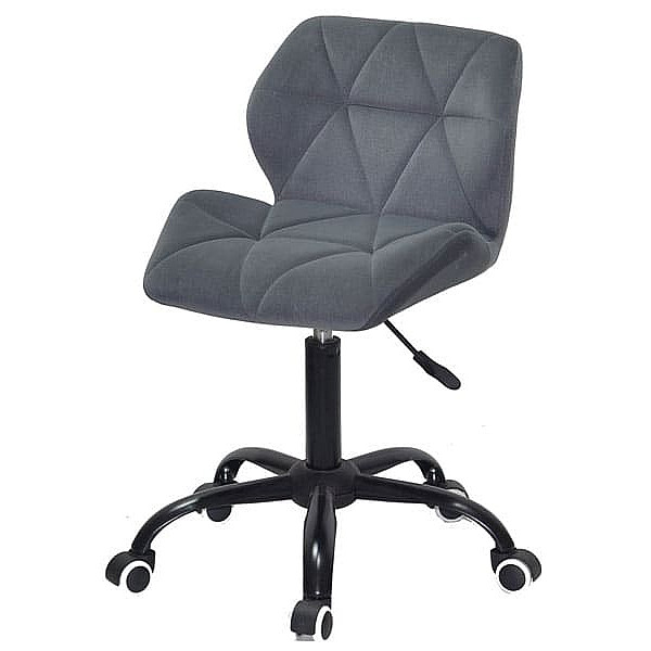 Стілець Onder Mebli Set BK-Office Сірий B-1004 Оксамит-1