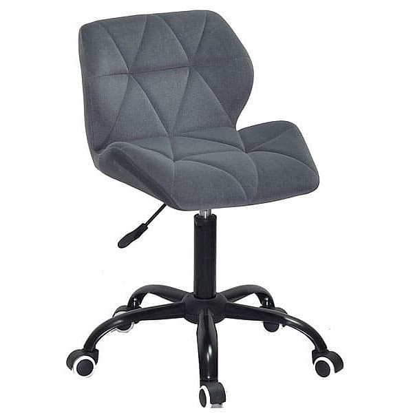 Стілець Onder Mebli Set BK-Office Сірий B-1004 Оксамит-0