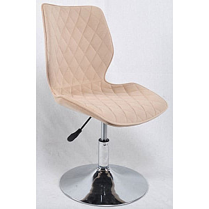 Стул Onder Mebli Toni CH-BASE Бежевый B-1005 Бархат
