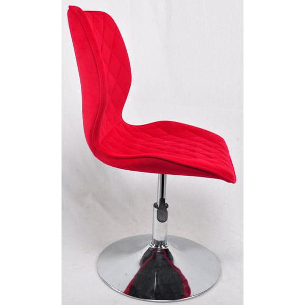 Стілець Onder Mebli Toni CH-BASE Червоний B-1016 Оксамит-1
