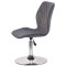 Стул Onder Mebli Toni CH-BASE Серый B-1004 Бархат-2-thumb
