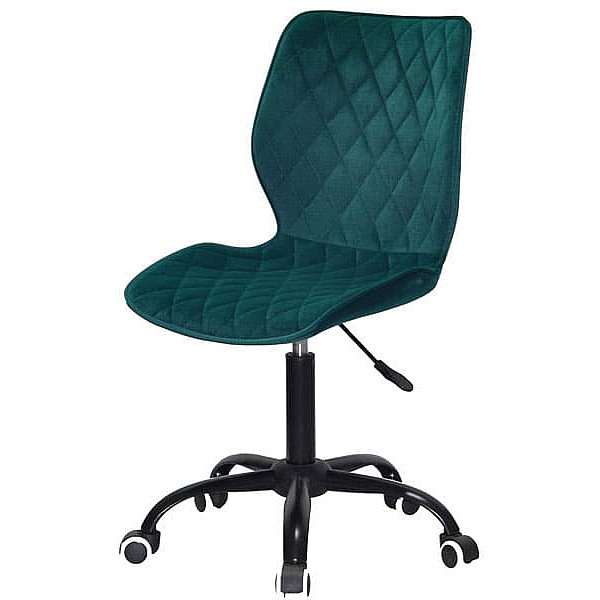 Стілець Onder Mebli Toni BK-Office Зелений B-1003 Оксамит-1