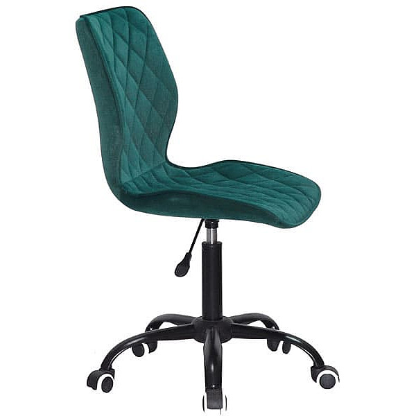 Стілець Onder Mebli Toni BK-Office Зелений B-1003 Оксамит-2