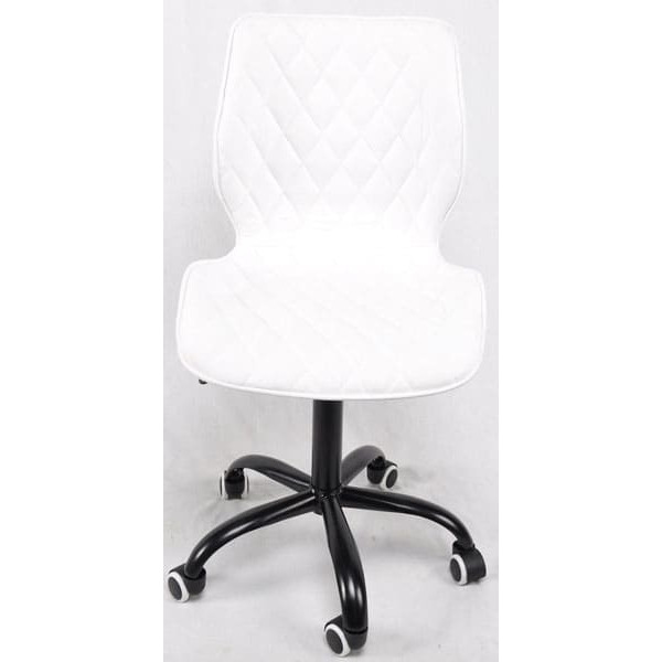 Стул Onder Mebli Toni BK-Office Белый SH-4 Шенилл-1