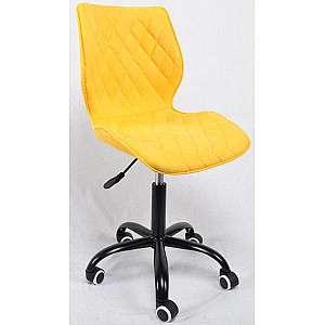 Стілець Onder Mebli Toni BK-Office Жовтий SH-5 Шеніл