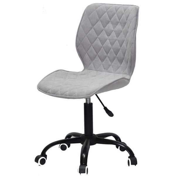 Стул Onder Mebli Toni BK-Office Светло-серый SH-3 Шенилл-1