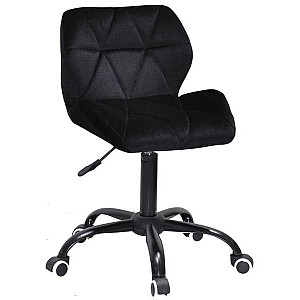 Стілець Onder Mebli Set BK-Office Чорний B-1011 Оксамит